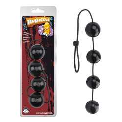 Rubicon Boules anales Rubicon M 32 x 5cm Noires